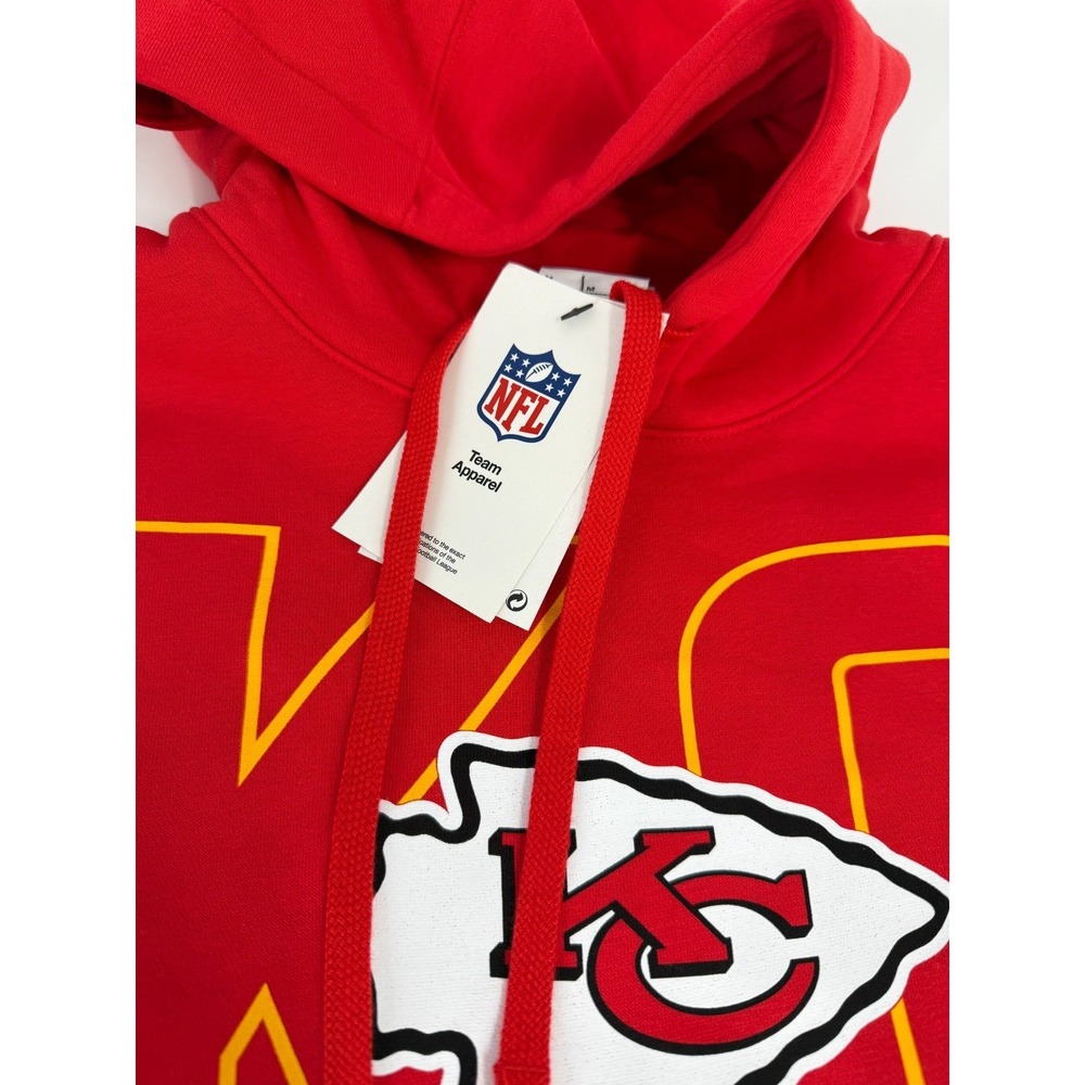 Kansas City Chiefs Nike Mens Red City Code Club Pullover Hoodie Size M NWT - Picture 4 of 5